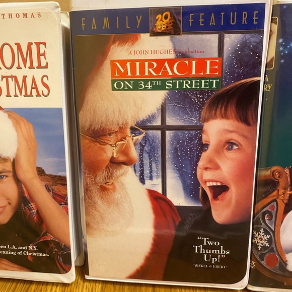 5 Disney Christmas Movies VHS Lot. I'll Be Home For Christmas, The Santa Clause. - Picture 3 of 7